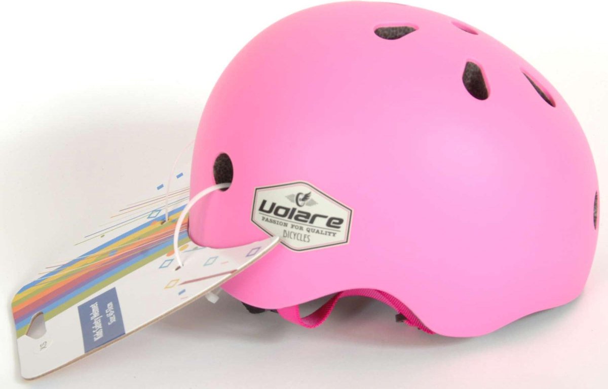 Volare Fietshelm Meisjes Maat 45-51 Cm - Roze