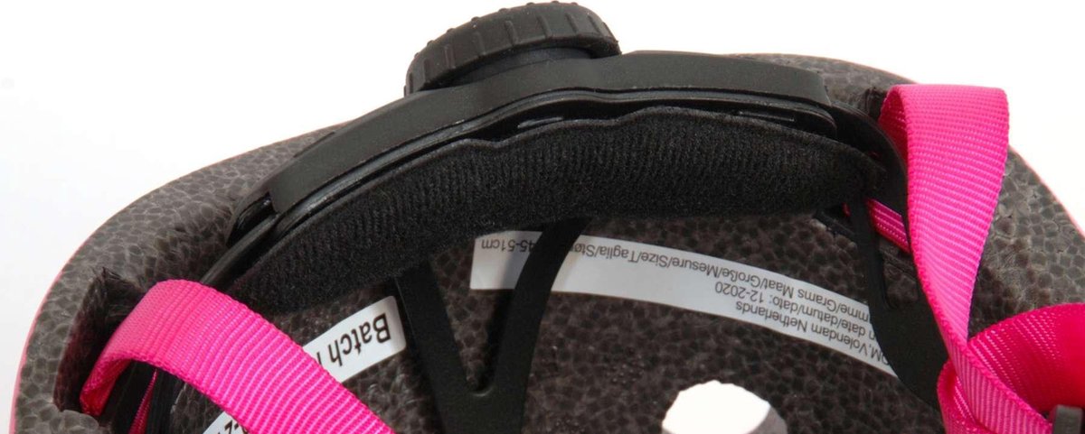 Volare Fietshelm Meisjes Maat 45-51 Cm - Roze