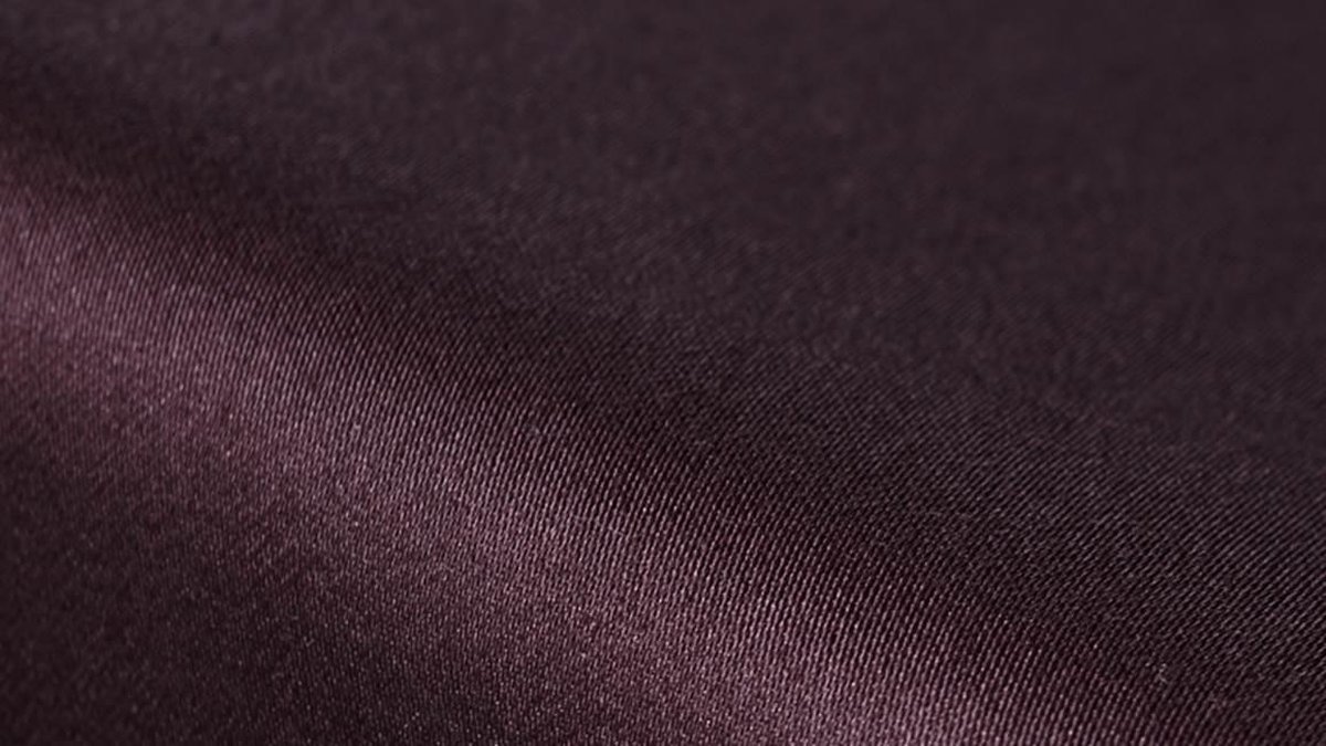 Essenza Satin Hoeslaken - 100% Katoen-satijn - 1-persoons (90x210 Cm) - Burgundy - Paars