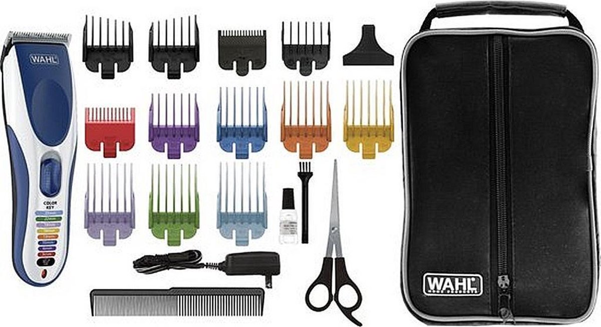 Wahl Tondeuse Color Pro 09649-016 - Blauw