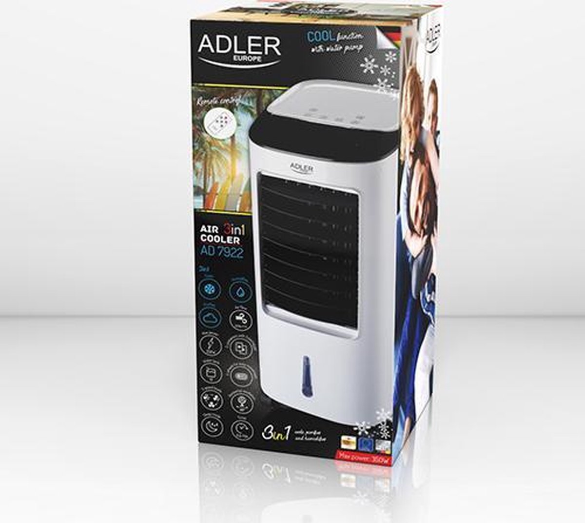 Adler AD 7922 Air Cooler 3 In 1