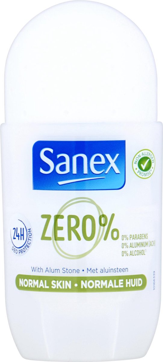 Sanex Zero% Normale Huid Deodorant Deoroller 50ml