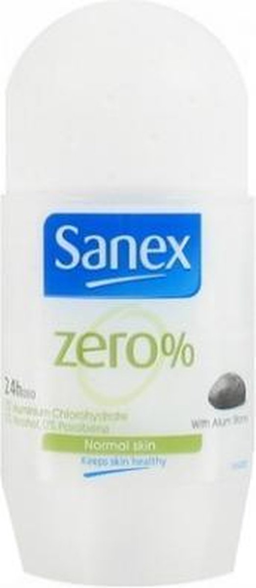 Sanex Zero% Normale Huid Deodorant Deoroller 50ml