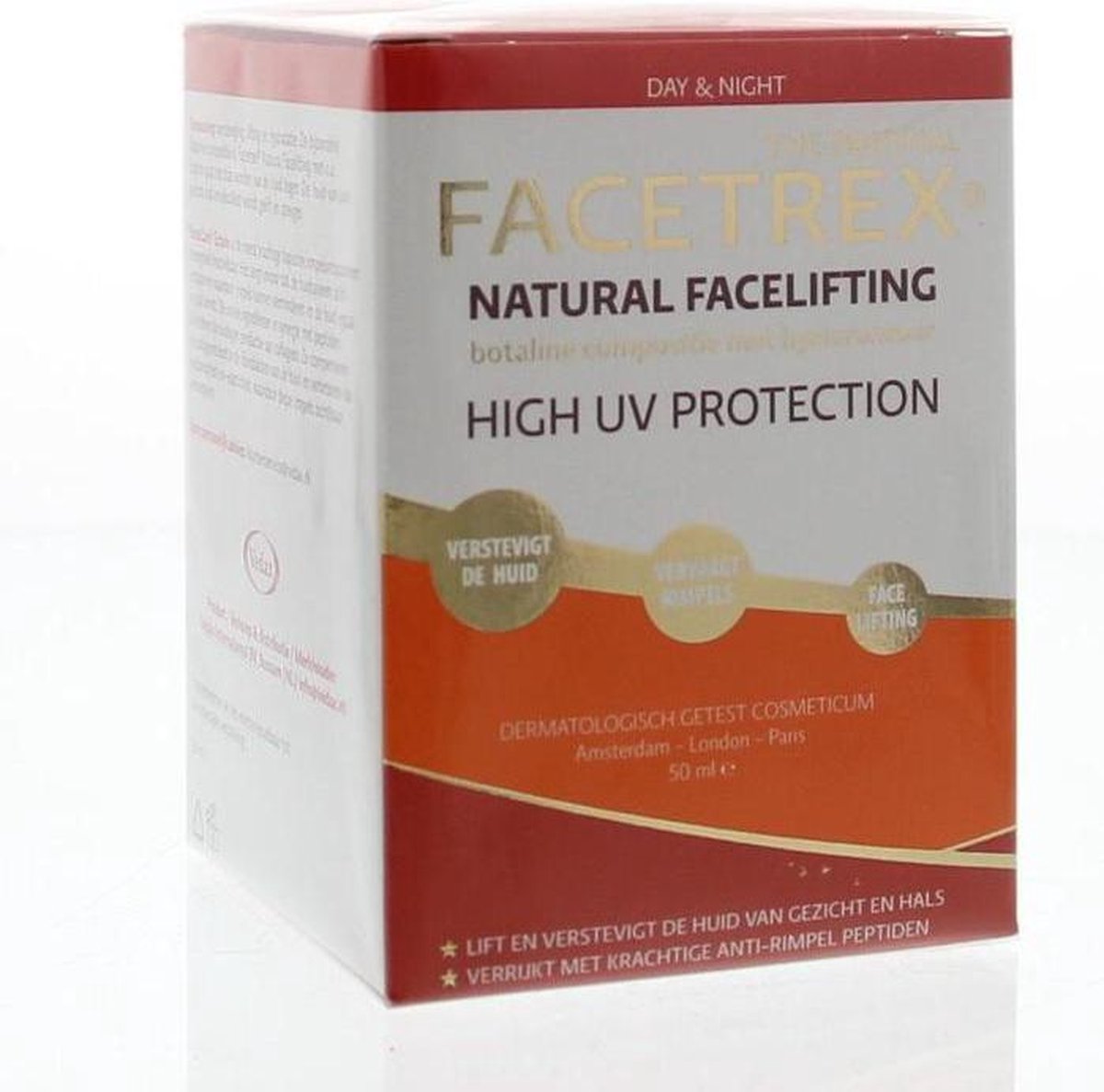 Facetrex Natural Facelifting - Anti Rimpel Crème 50 ml