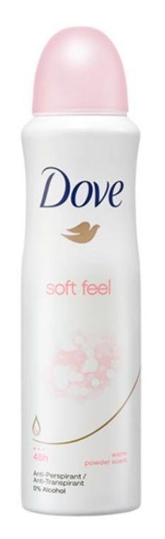 Dove Deospray - Soft Feel - 150 ml.