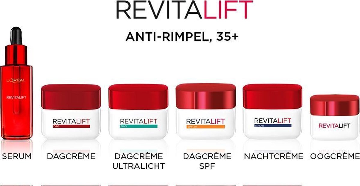 L'Oréal Nachtcrème - Revitalift Hydraterende - 50 ml.