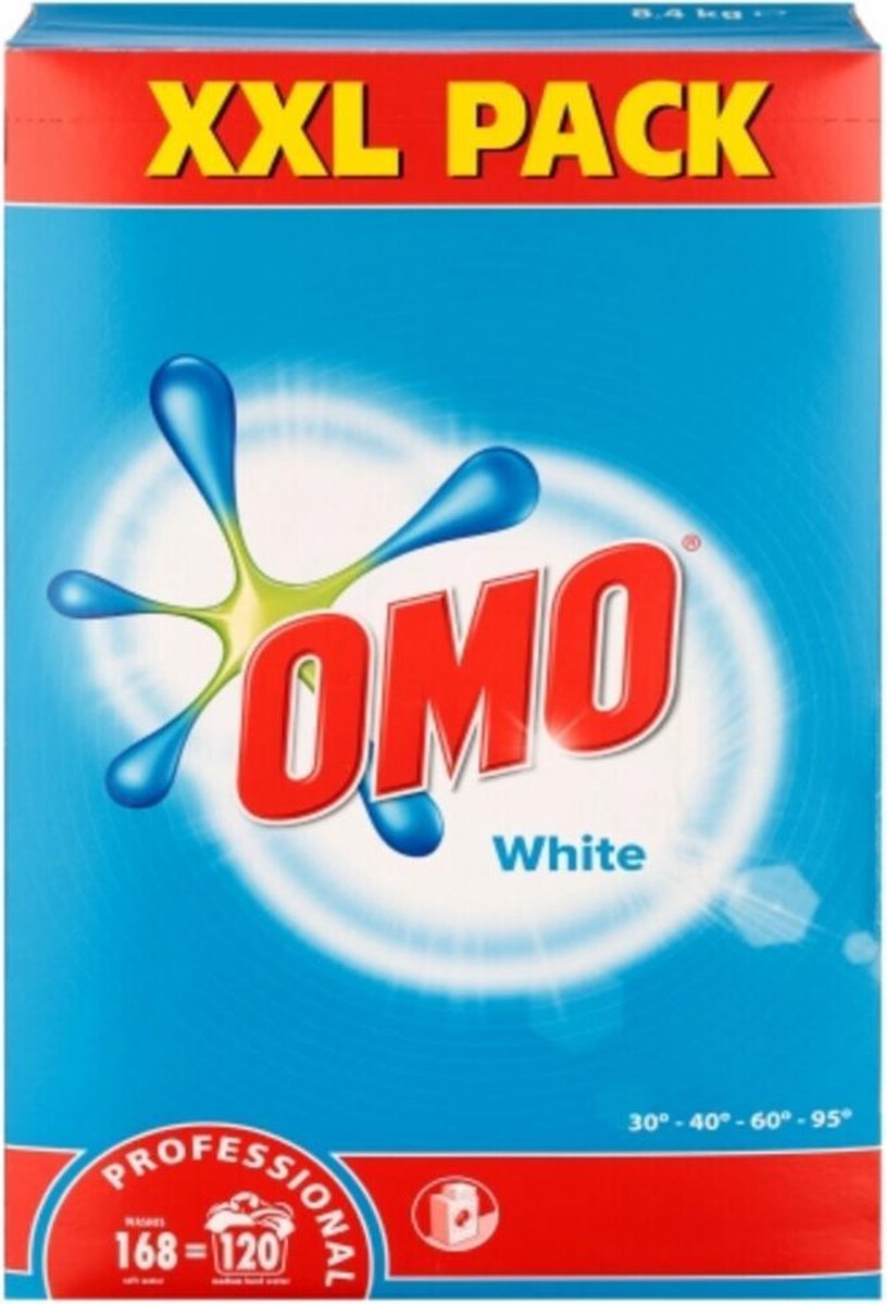 Omo Waspoeder - XXL - 120 Wasbeurten - Wit