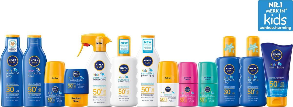 Nivea Sun Kids Zonnespray - Hydraterend SPF50+ - 200 ml