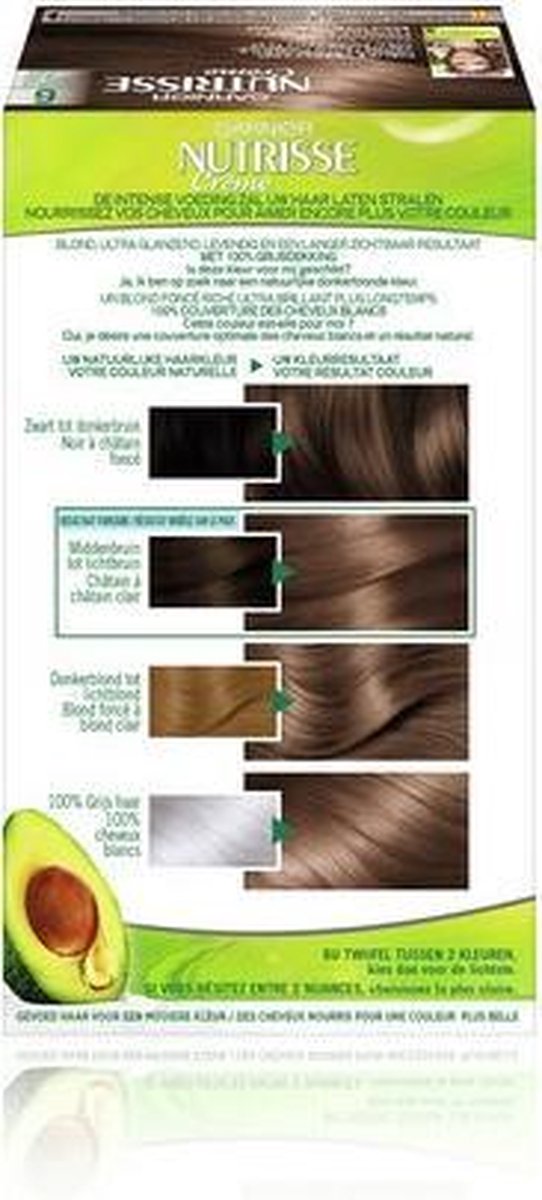 Garnier Nutrisse Crème Haarkleuring 60 - Natuurlijk Donkerblond