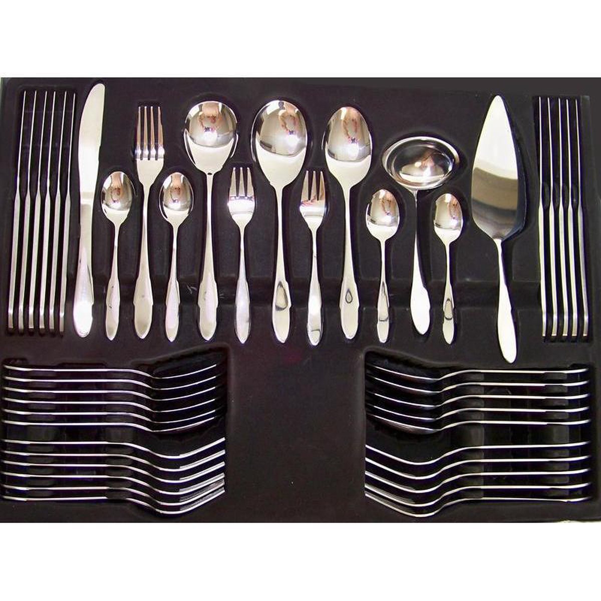 Excellent Houseware Bestekset RVS - 60 Delig - Silver
