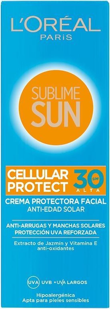 L&apos;Oreal Sun Facial Sublime Cellular Protect Factor(SPF) 30 - 75 ml