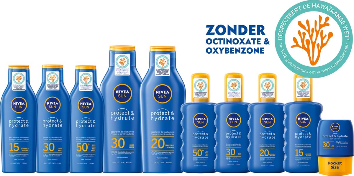 Nivea Sun Zonnebrand - Protect & Hydrate SPF 30