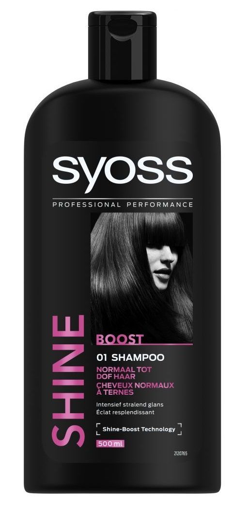 Syoss Shampoo Shine Boost - 500 ml