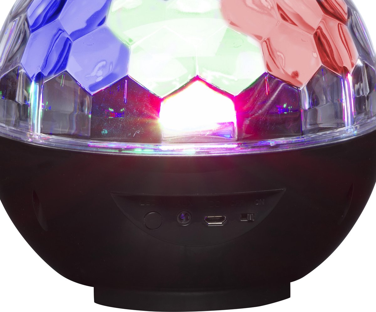 Denver BTL-65 Bluetooth-luidsprekers Disco Licht - - Zwart