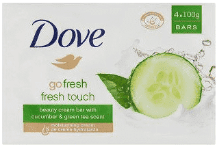 Dove Zeep - Go Fresh Touch 4 x 100 gram