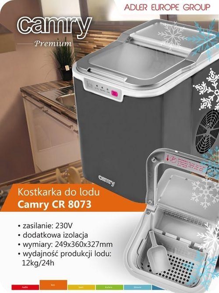 Camry CR 8073 IJsblokjesmachine
