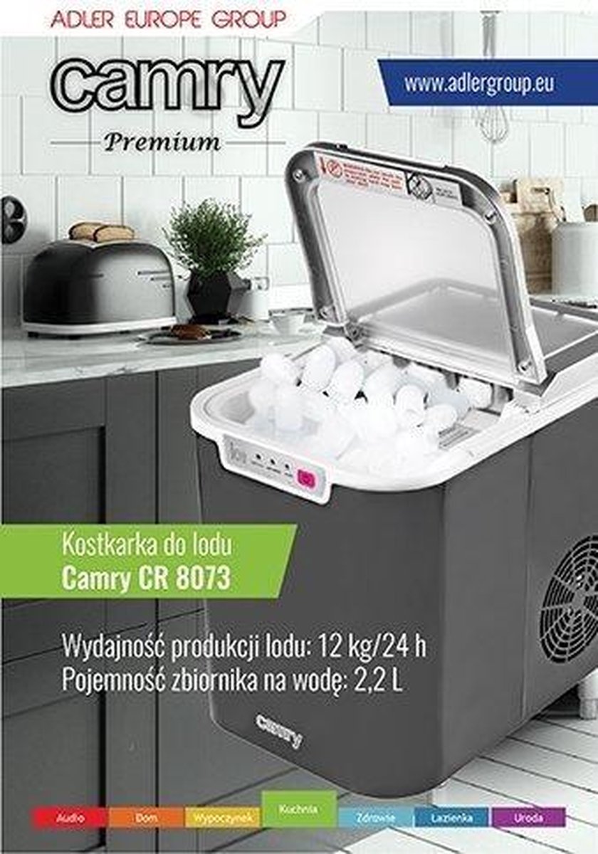 Camry CR 8073 IJsblokjesmachine
