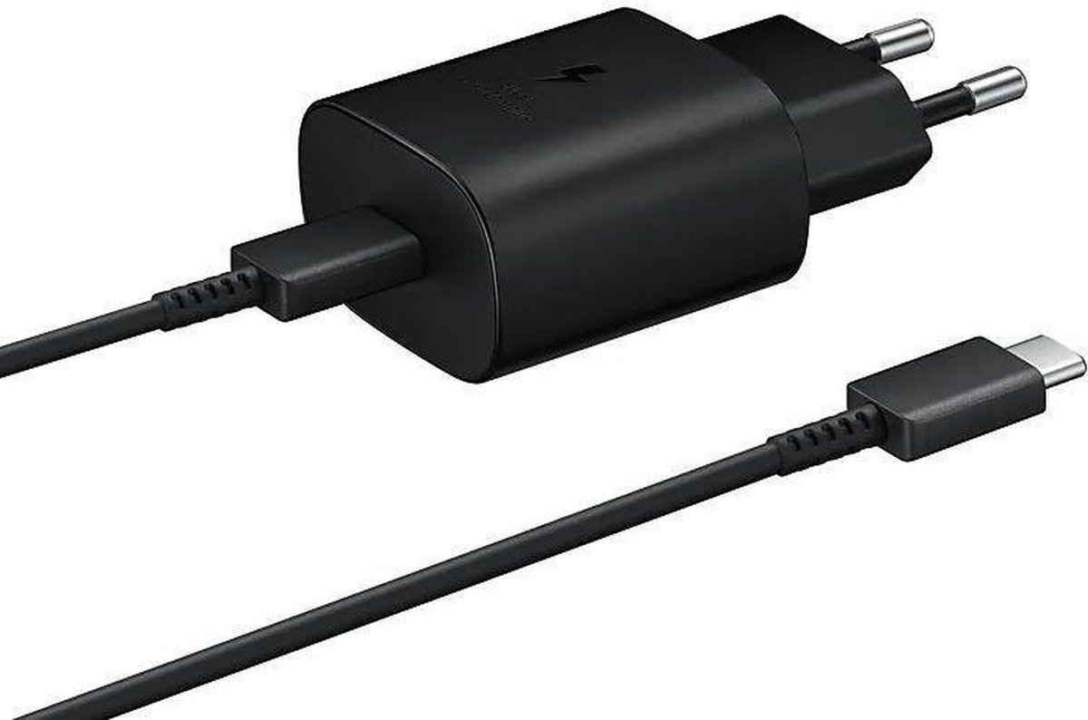 Samsung 25W Fast Charger USB-C - Zwart