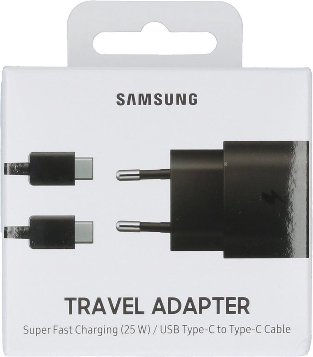 Samsung 25W Fast Charger USB-C - Zwart