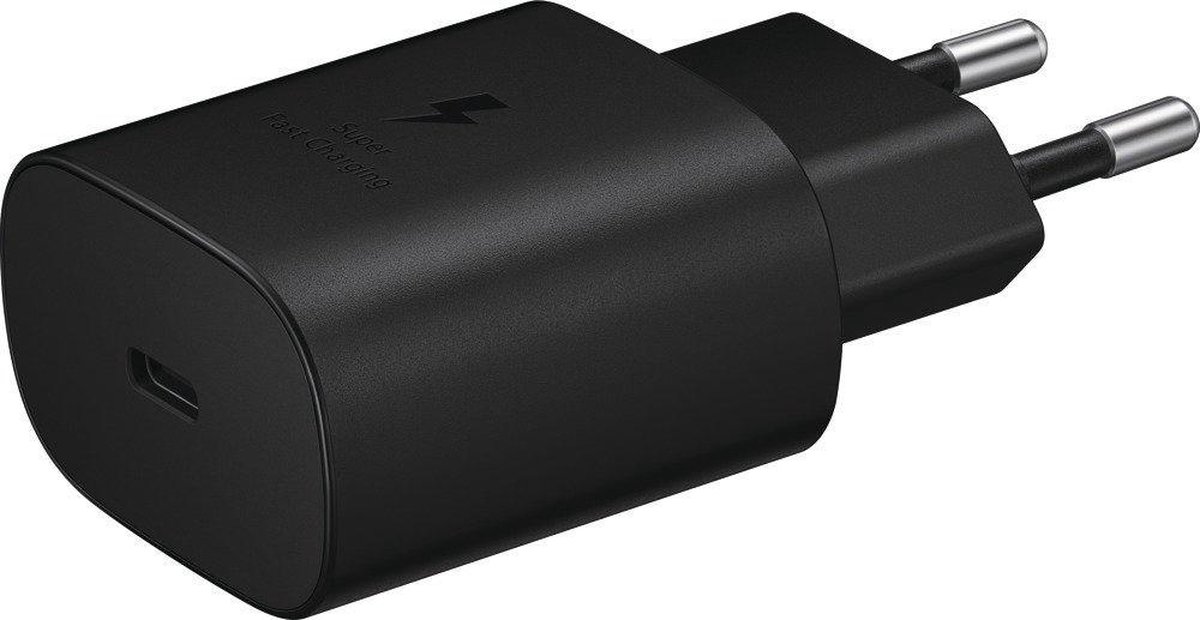Samsung 25W Fast Charger USB-C - Zwart