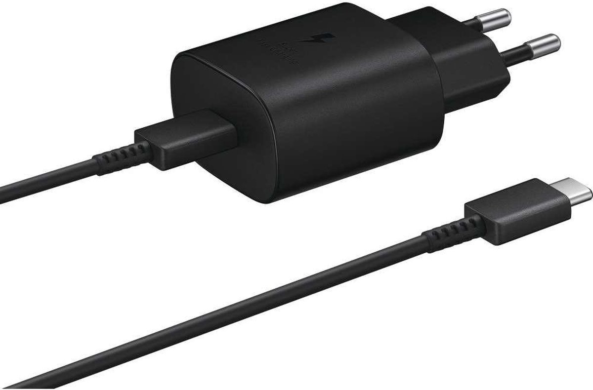 Samsung 25W Fast Charger USB-C - Zwart