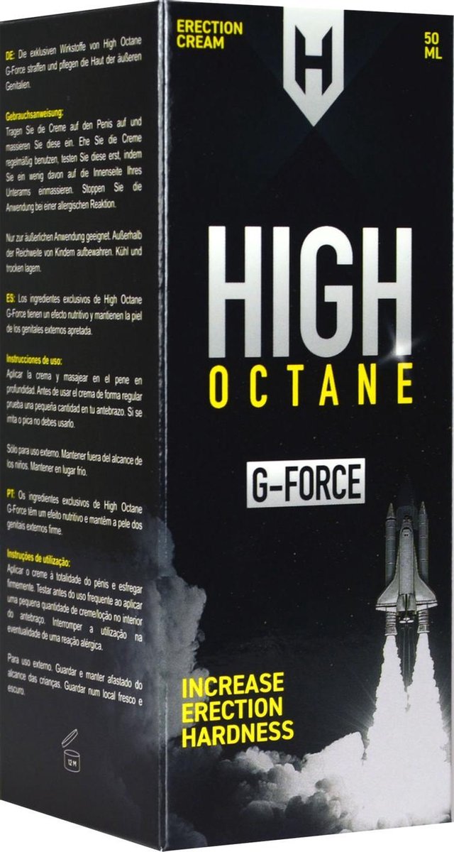 Morningstar Pharma High Octane G-Force Erectie Stimulerende Crème