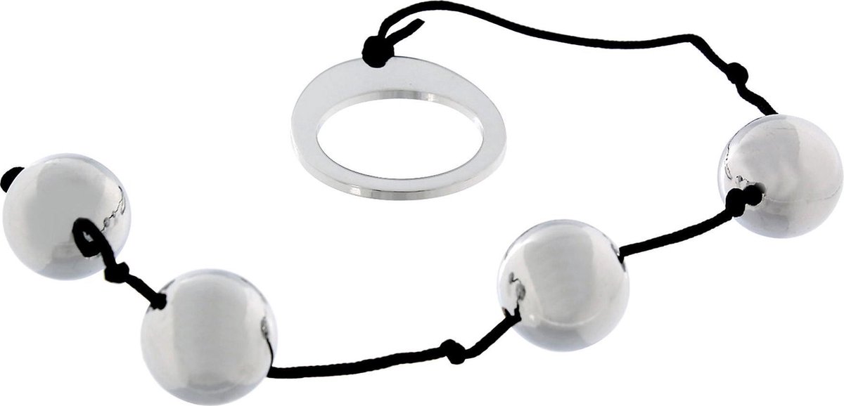 Seven Creations Heavy Metal Vaginale Balletjes - Silver