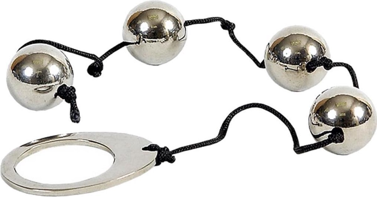 Seven Creations Heavy Metal Vaginale Balletjes - Silver