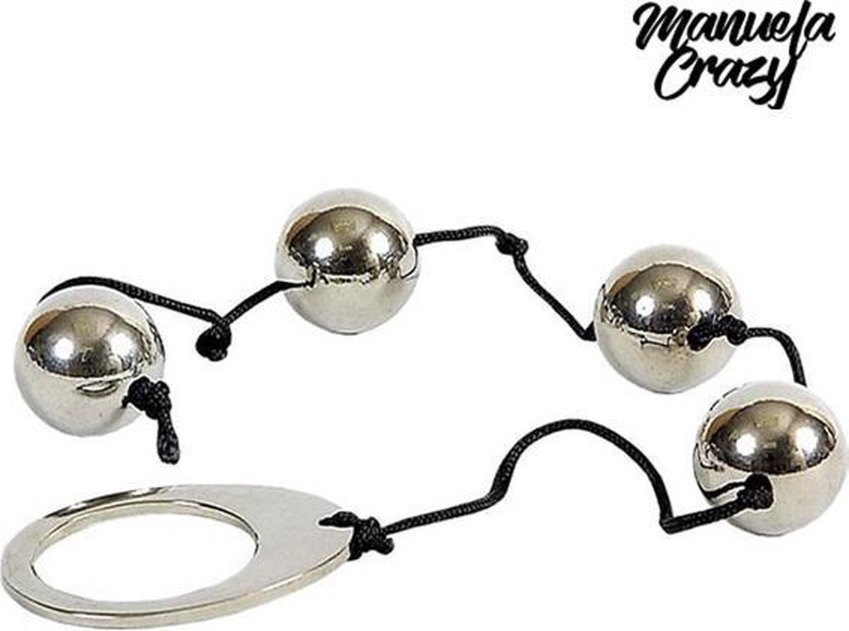 Seven Creations Heavy Metal Vaginale Balletjes - Silver