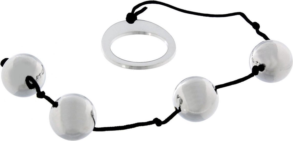 Seven Creations Heavy Metal Vaginale Balletjes - Silver