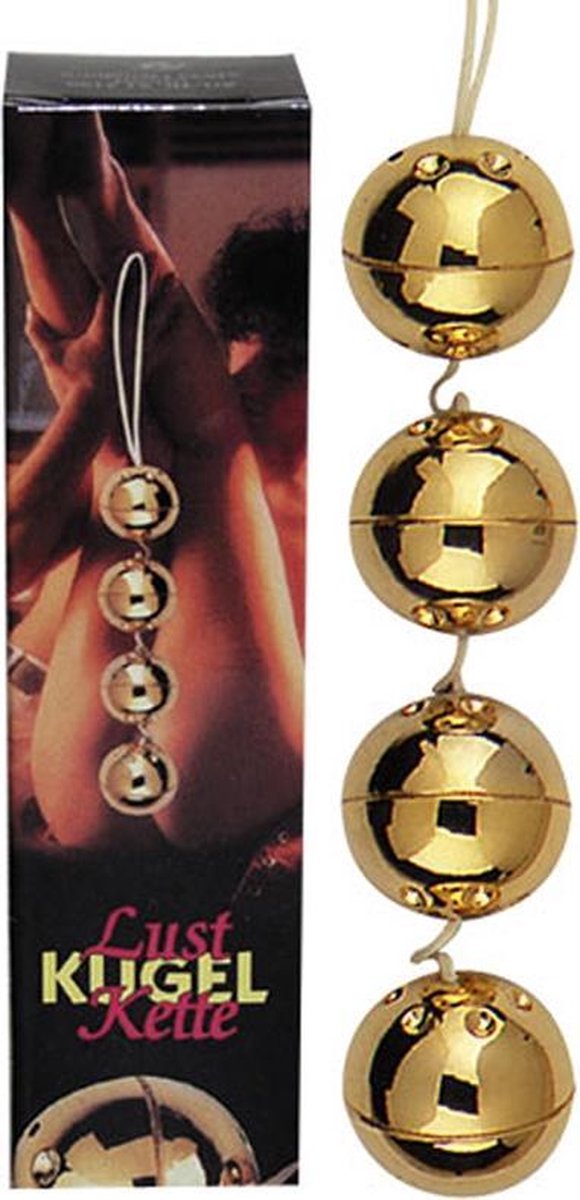 You2Toys kleurige Vagina Balletjes - Goud