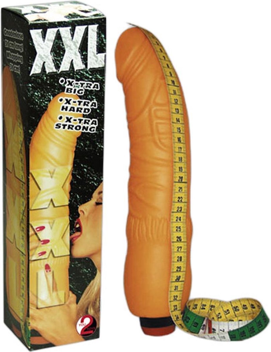 You2Toys Vibrator XXL 31 cm - Beige