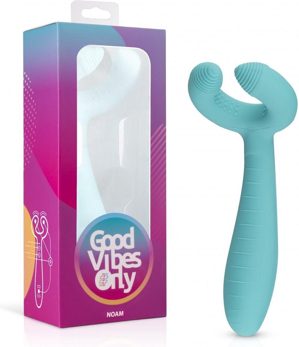 Good Vibes Only Noam Pair Vibrator - Turquoise