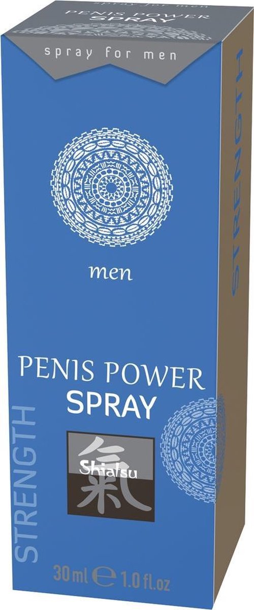 Shiatsu Penis Power Spray - Japanese Mint&Bamboo