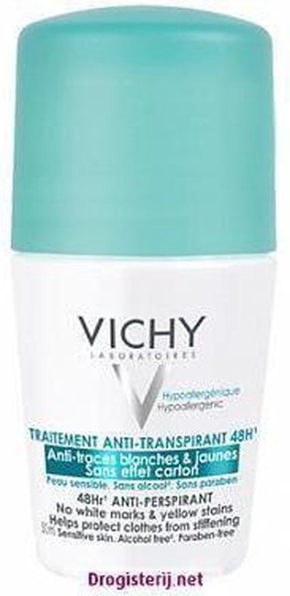 Vichy Anti-transpiratie Verzorging Deodorant 48 uur roller - 50 ml
