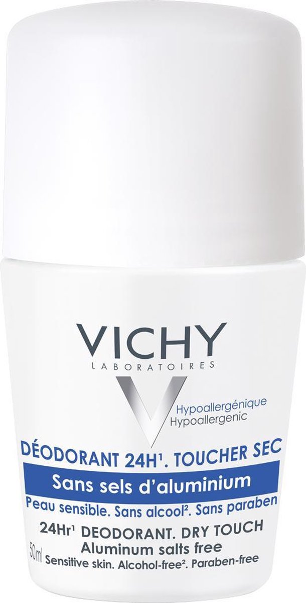 Vichy Deodorant Roller 24u 0% Alcohol - 50 ml