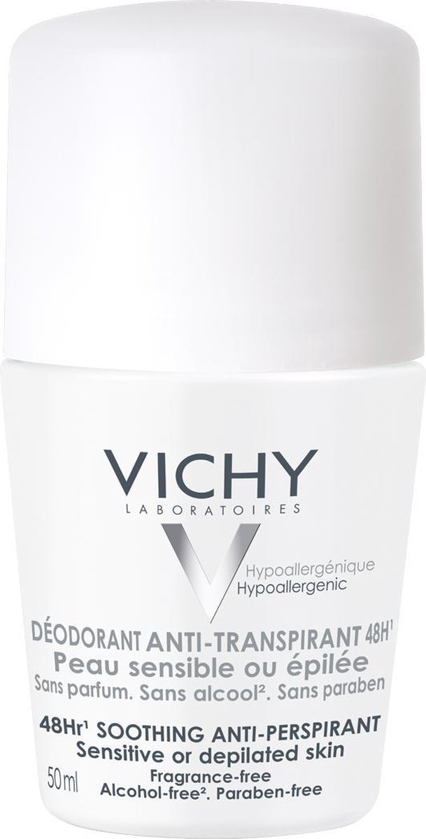 Vichy Anti-transpiratie Deodorant 48u voor de gevoelige of geëpileerde huid - roller 50ml