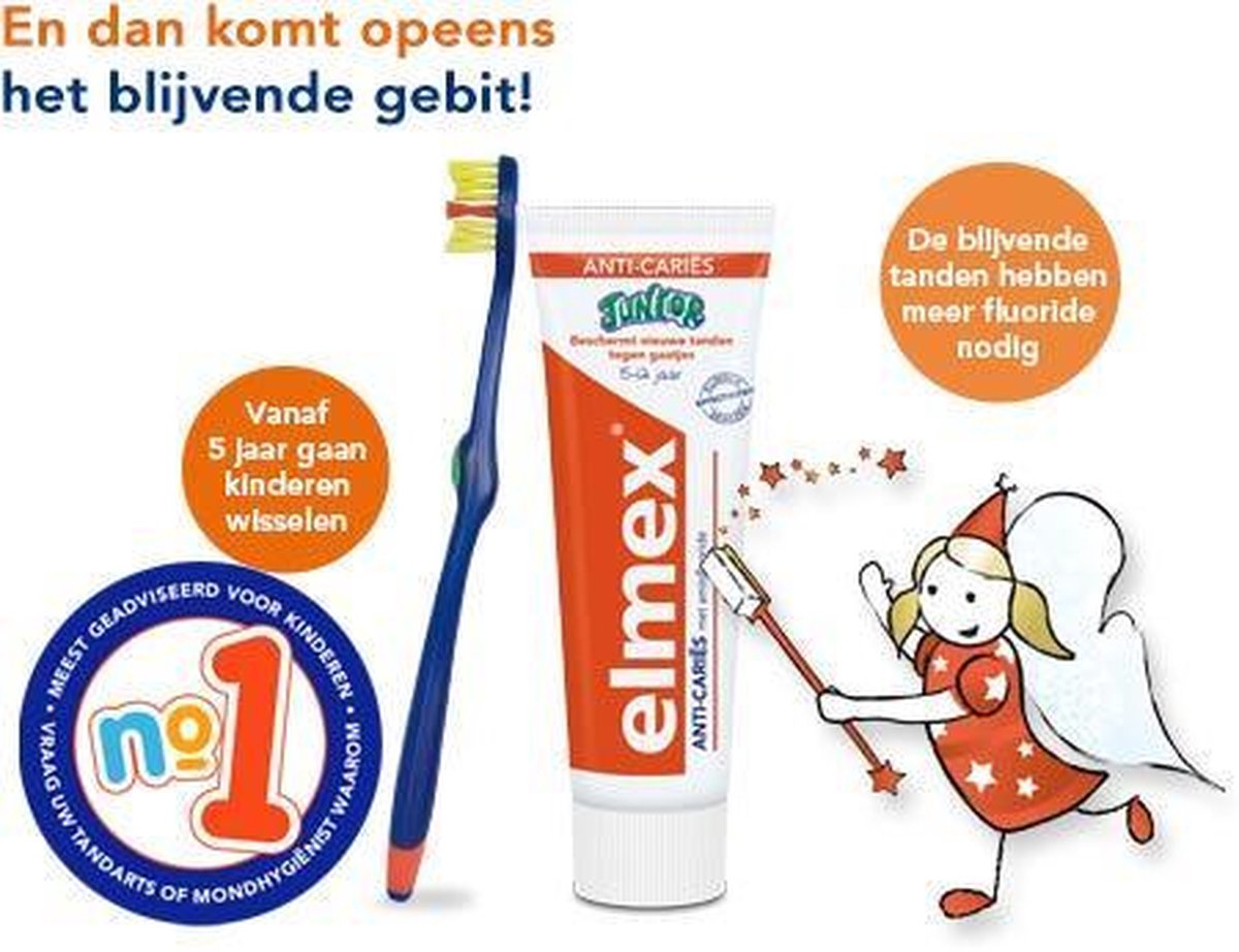 Elmex Anti-Cariës Junior Tandpasta - 75ml