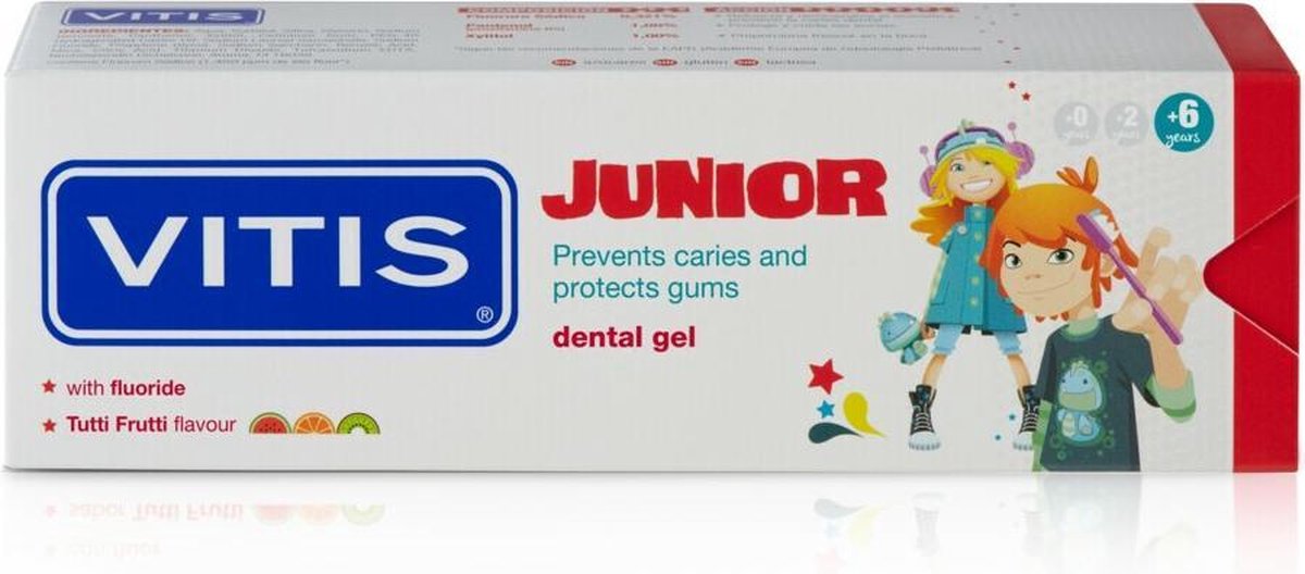 Vitis junior tandgel