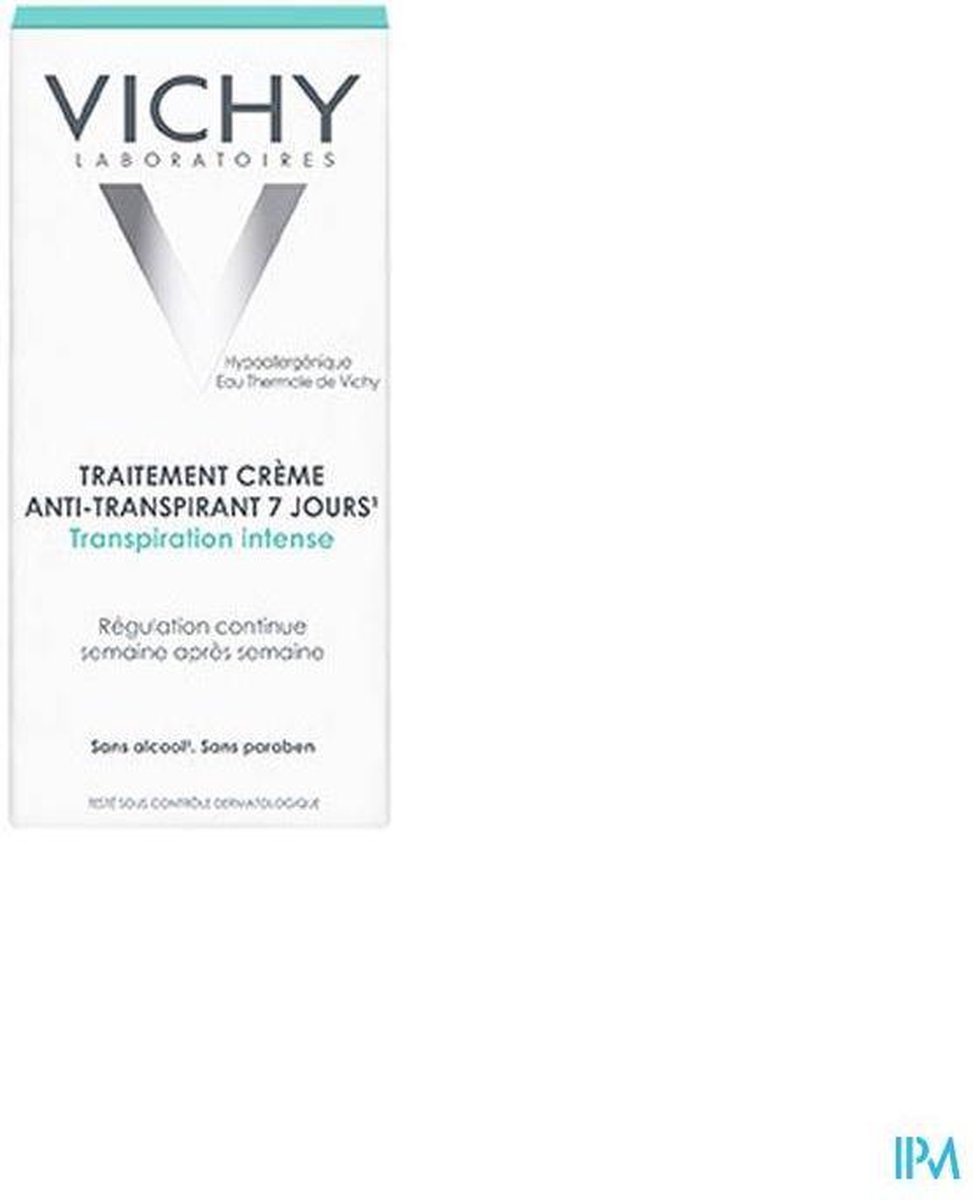 Vichy Anti-transpiratie Deodorant Crème 7 dagen - 30 ml