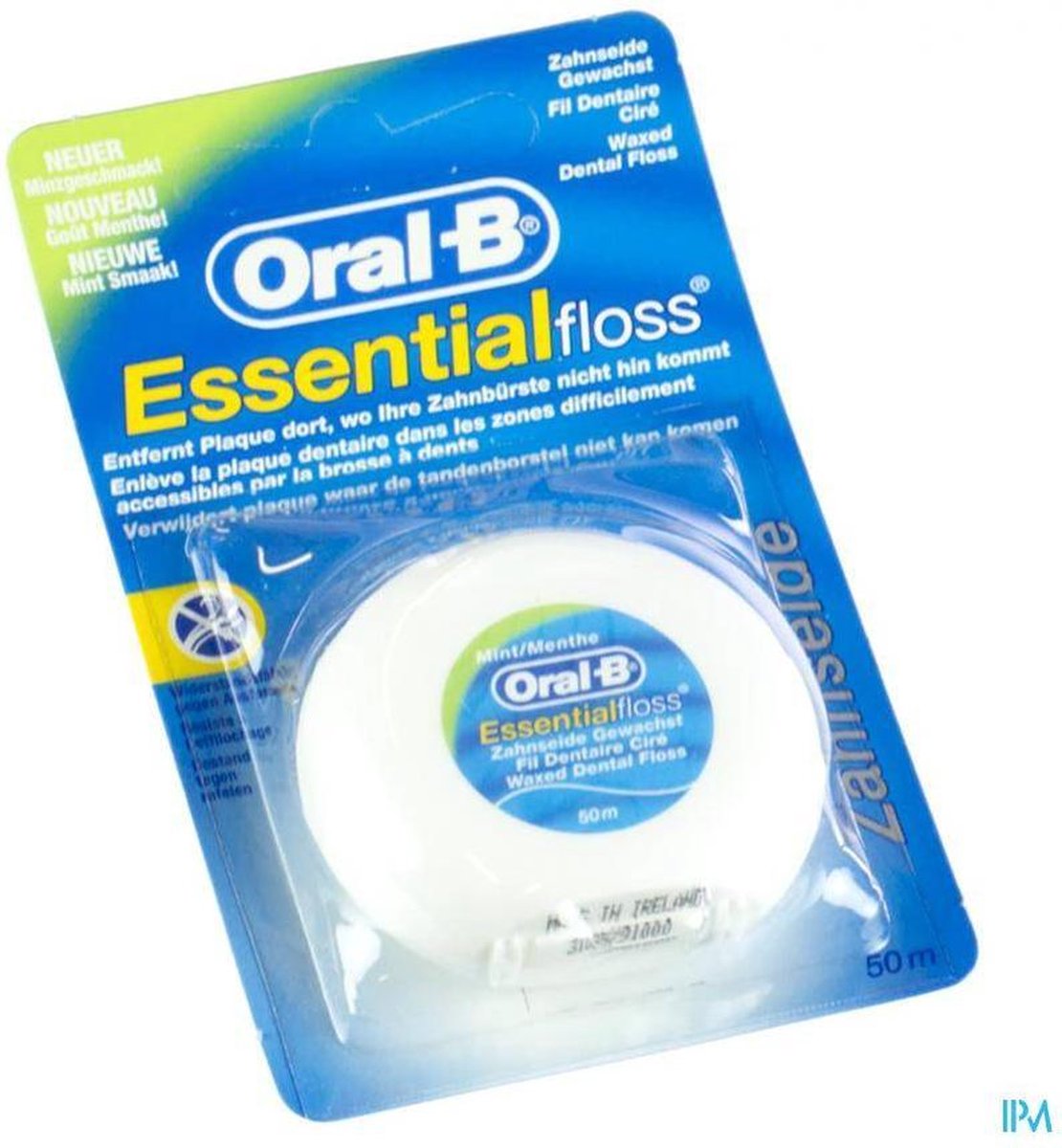 Oral B Essentialfloss gewaxt