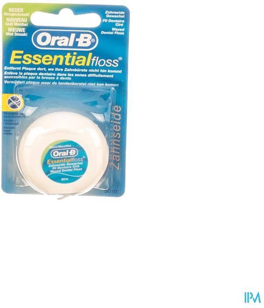 Oral B Essentialfloss gewaxt