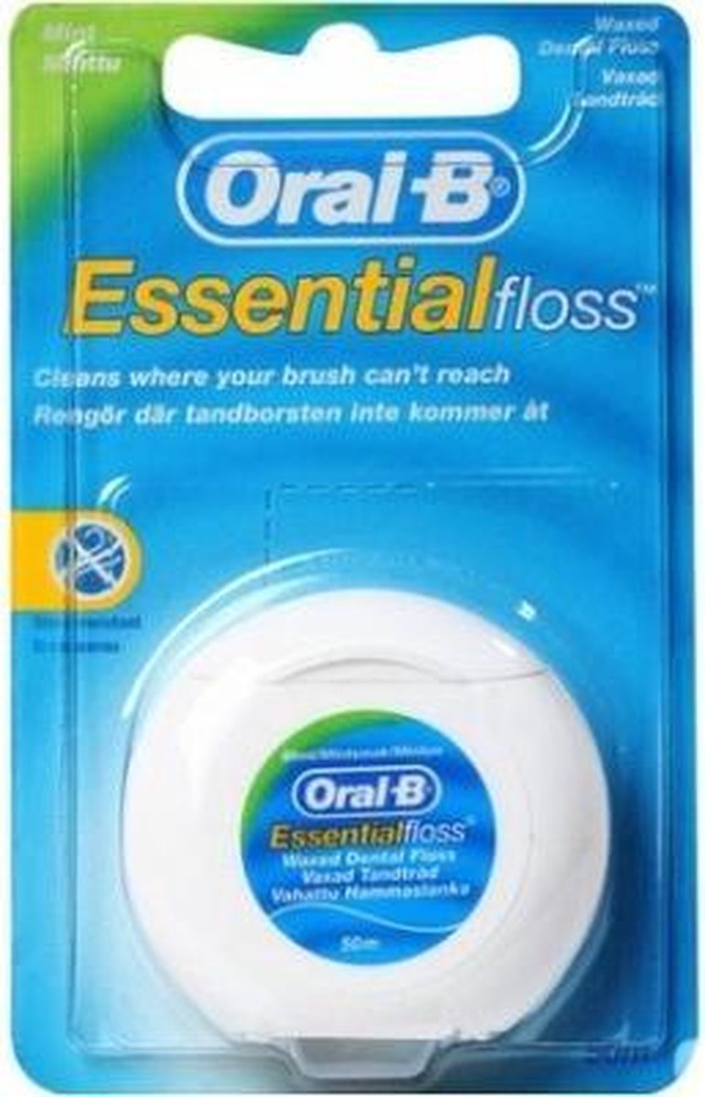 Oral B Essentialfloss gewaxt