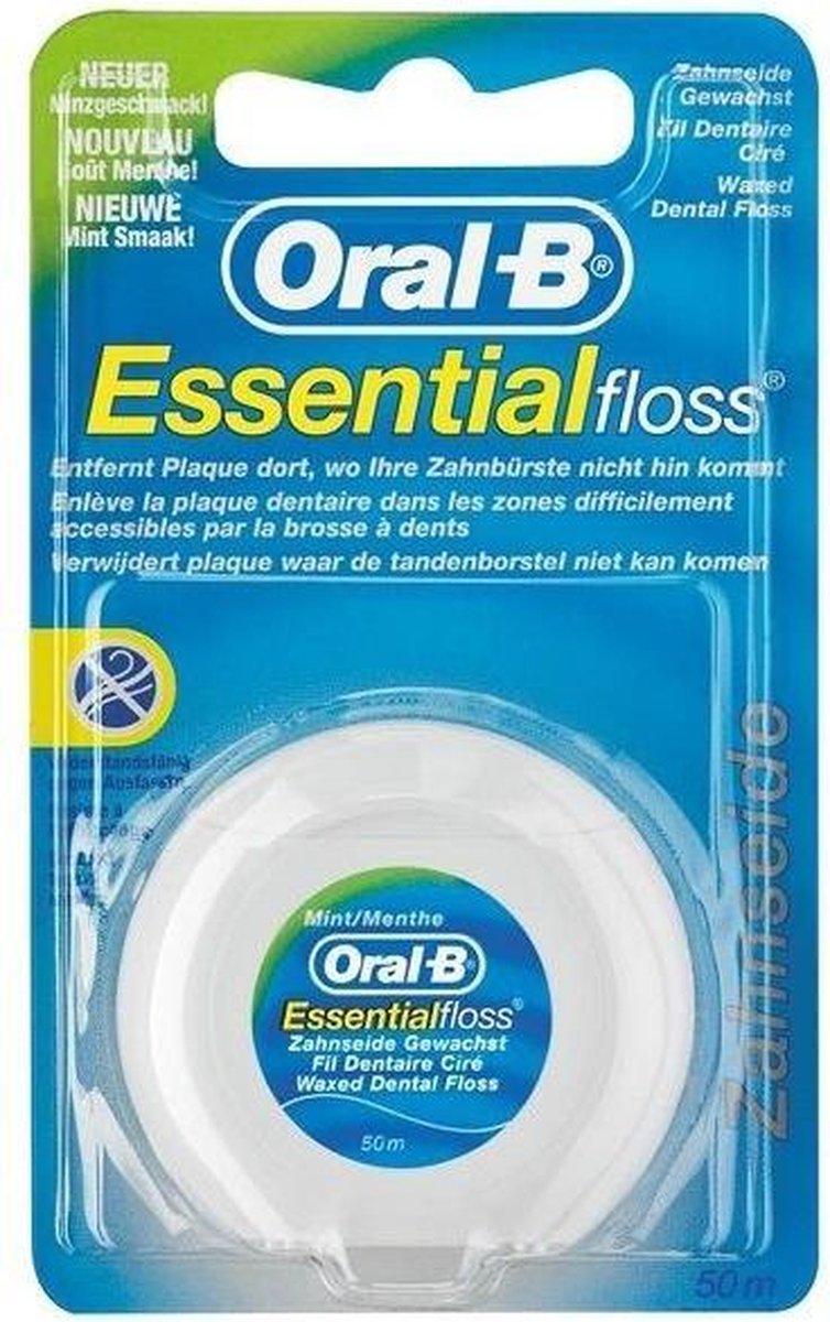 Oral B Essentialfloss gewaxt