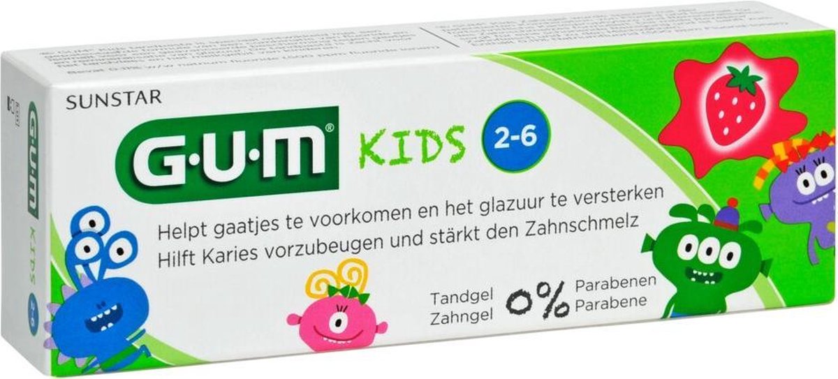 Sunstar GUM Kindertandpasta 2-6 jaar