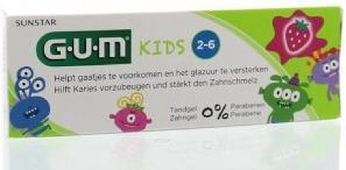 Sunstar GUM Kindertandpasta 2-6 jaar