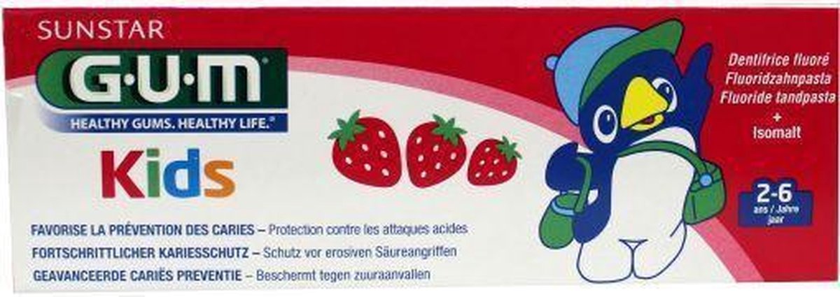 Sunstar GUM Kindertandpasta 2-6 jaar