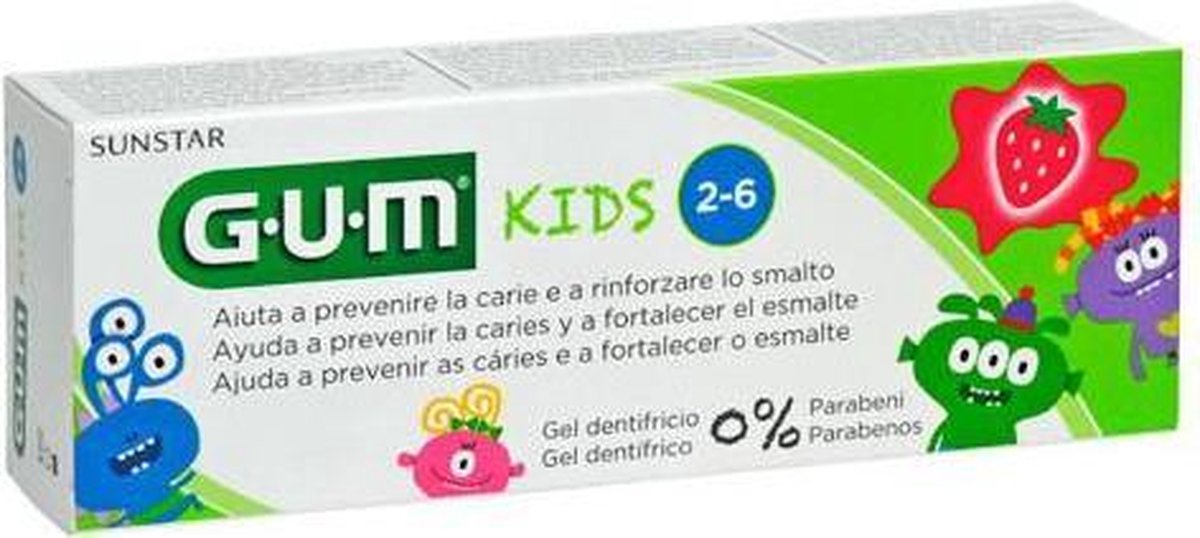 Sunstar GUM Kindertandpasta 2-6 jaar