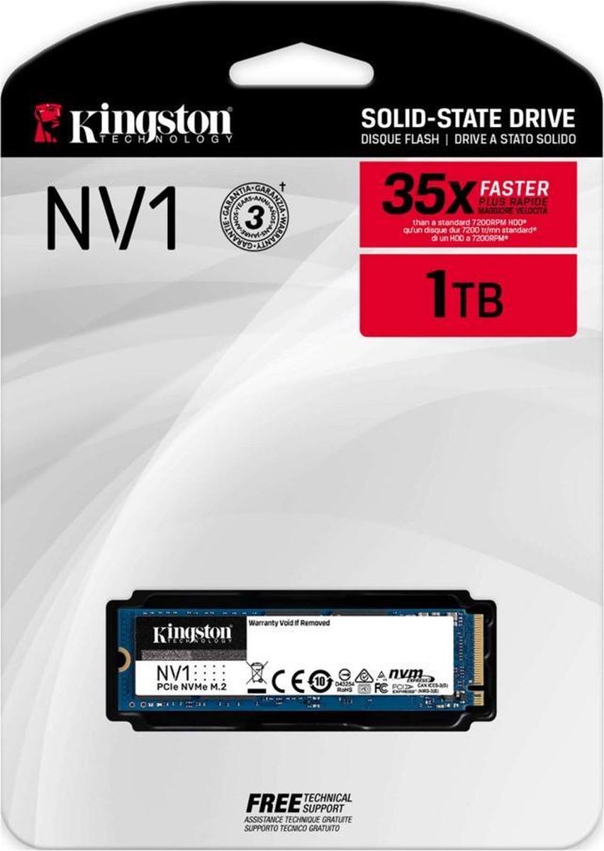 Kingston NV1 M.2 2280 NVMe SSD 1TB