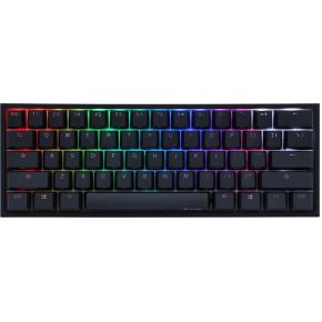 Ducky One 2 Mini RGB (MX Brown, RGB leds, TKL, PBT Double Shot) - Zwart